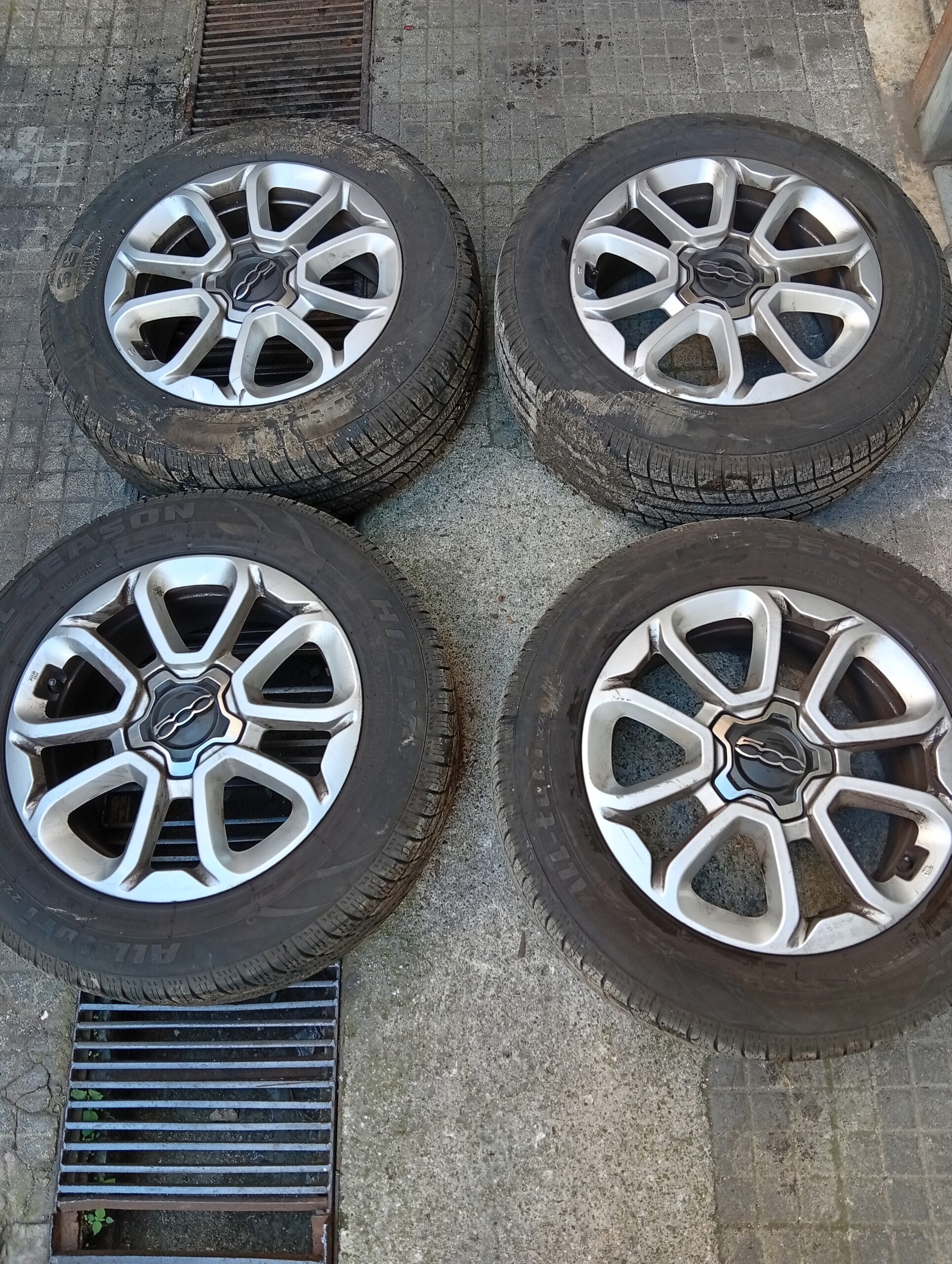 FIAT 500X CERCHI E GOMME M+S INVERNALI 215/60/16 2024