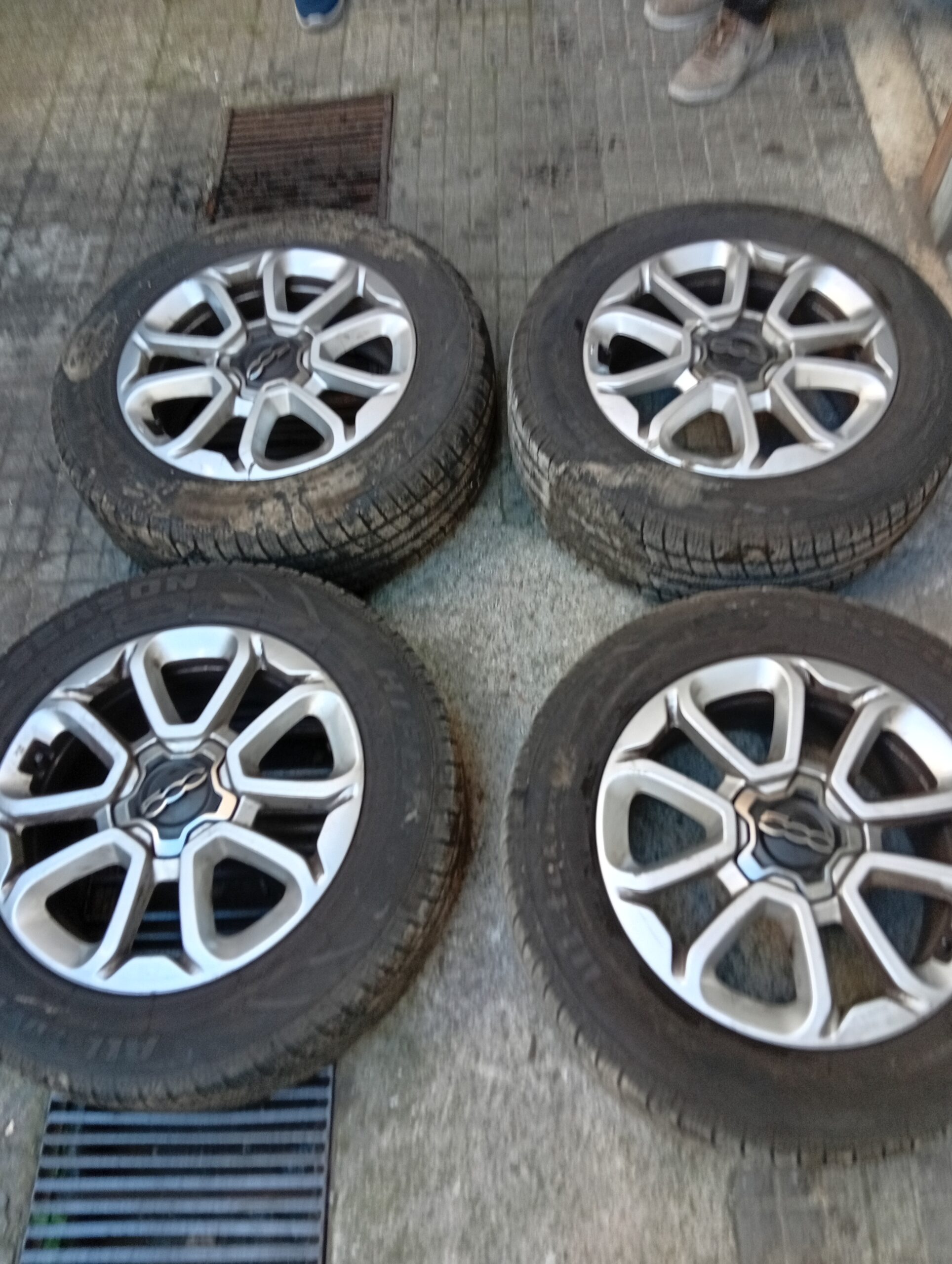 FIAT 500X CERCHI E GOMME M+S INVERNALI 215/60/16 2024