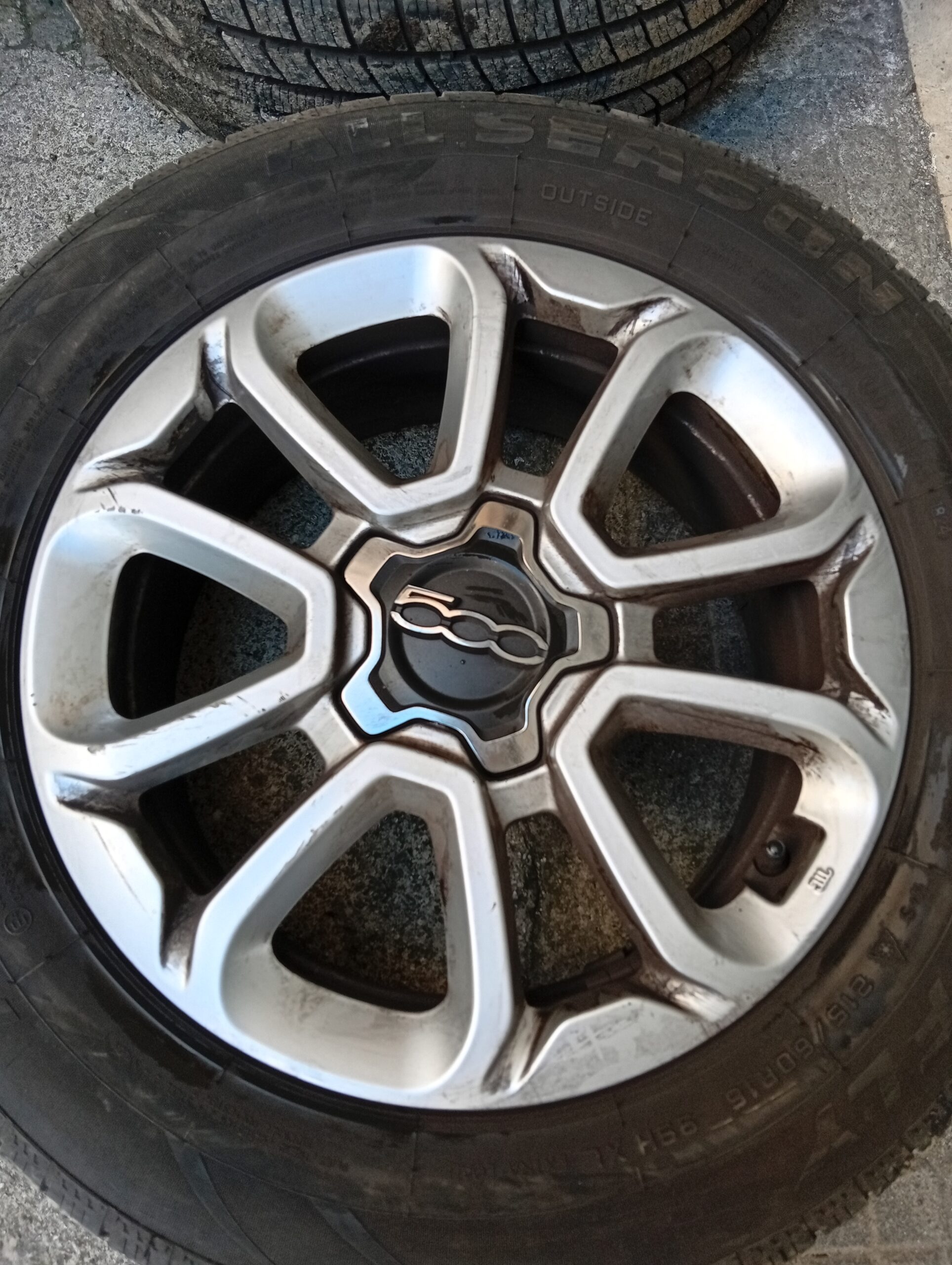 FIAT 500X CERCHI E GOMME M+S INVERNALI 215/60/16 2024