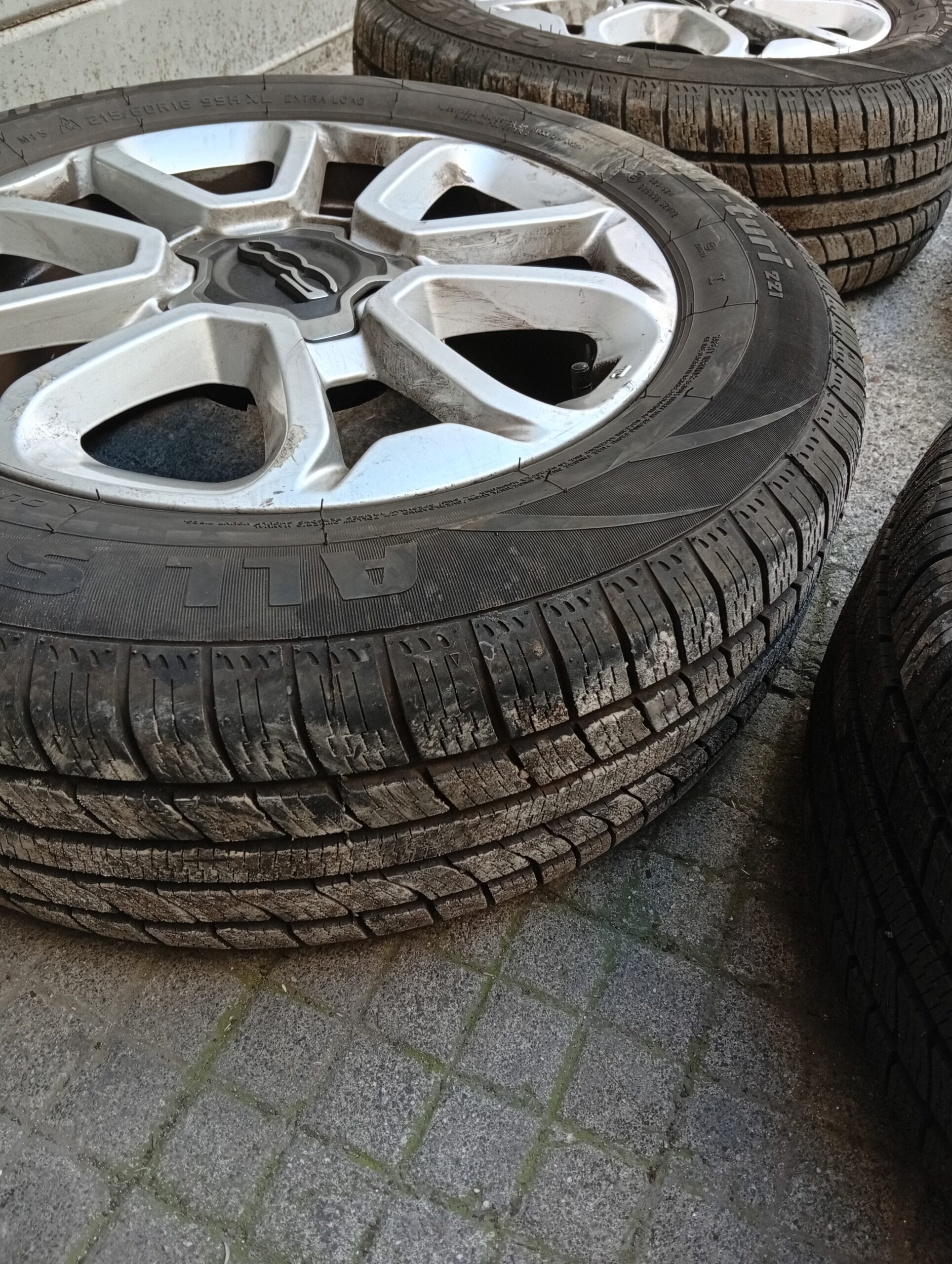 FIAT 500X CERCHI E GOMME M+S INVERNALI 215/60/16 2024